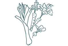 légumes au choix